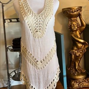 Boho Summer Crochet Tunic